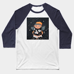 Celestial Dog Baseball T-Shirt